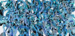 Peinture sur toile de Jonone Deep Blue Sea reproduction peinte à la main