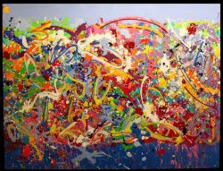 Peinture sur toile de Jonone Don T Want To Stop Who Am I reproduction peinte à la main