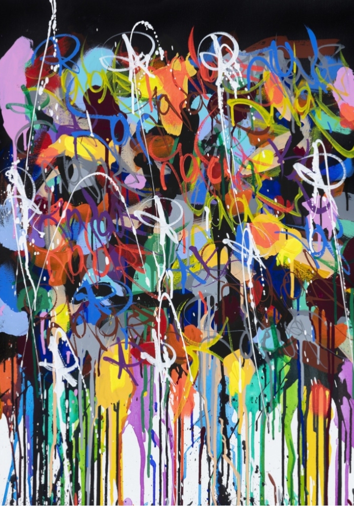 Jonone Il Faut Reagir Maintenant 100 X 70 Cm
