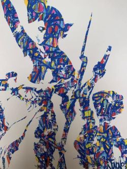 Peinture sur toile de Jonone Liberty Equality Fraternity reproduction peinte à la main