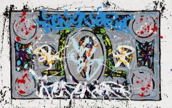 Peinture sur toile de Jonone Silver Dollars reproduction peinte à la main
