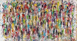 Peinture sur toile de Jonone Sound And Color reproduction peinte à la main