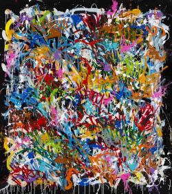Peinture sur toile de Jonone The Deep reproduction peinte à la main