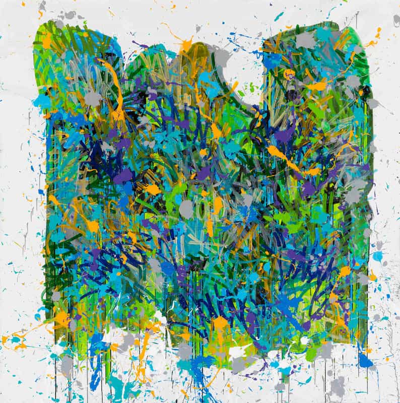 Jonone Waves 2015 - 170 X 210 Cm