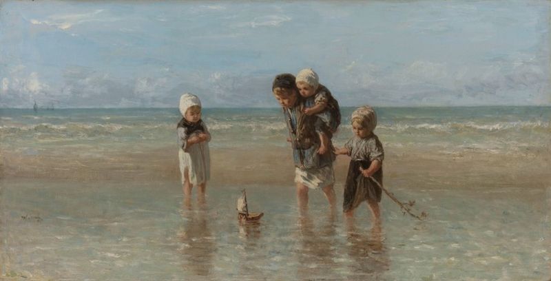 Jozef Israëls, Children of the Sea, 1872