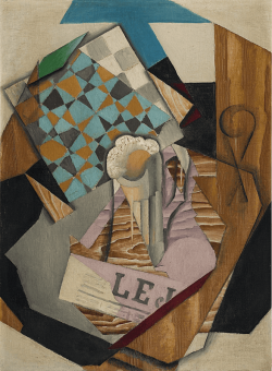Peinture sur toile de Juan Gris La Chope 1913 reproduction peinte à la main