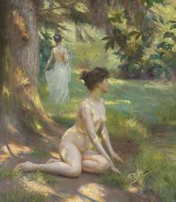 Julius Leblanc Stewart Sunlight reproduction peinte à la main