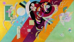 Peinture sur toile de Kandinsky Composition Ix reproduction peinte à la main