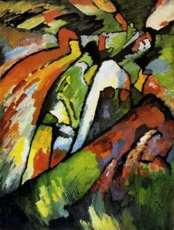 Peinture sur toile de Kandinsky Improvisation Vii reproduction peinte à la main