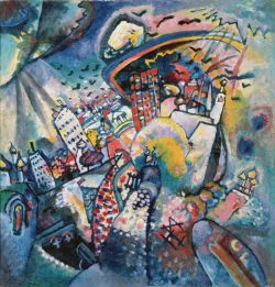 Peinture sur toile de Kandinsky Moscow Red Square reproduction peinte à la main