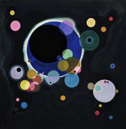 Peinture sur toile de Kandinsky Several Circles reproduction peinte à la main