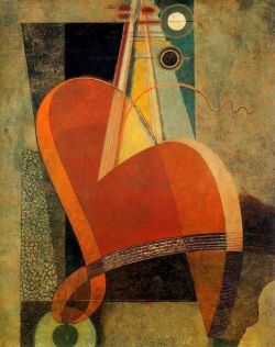 Karol Hiller, Composition 214 A., 1935 reproduction peinte à la main