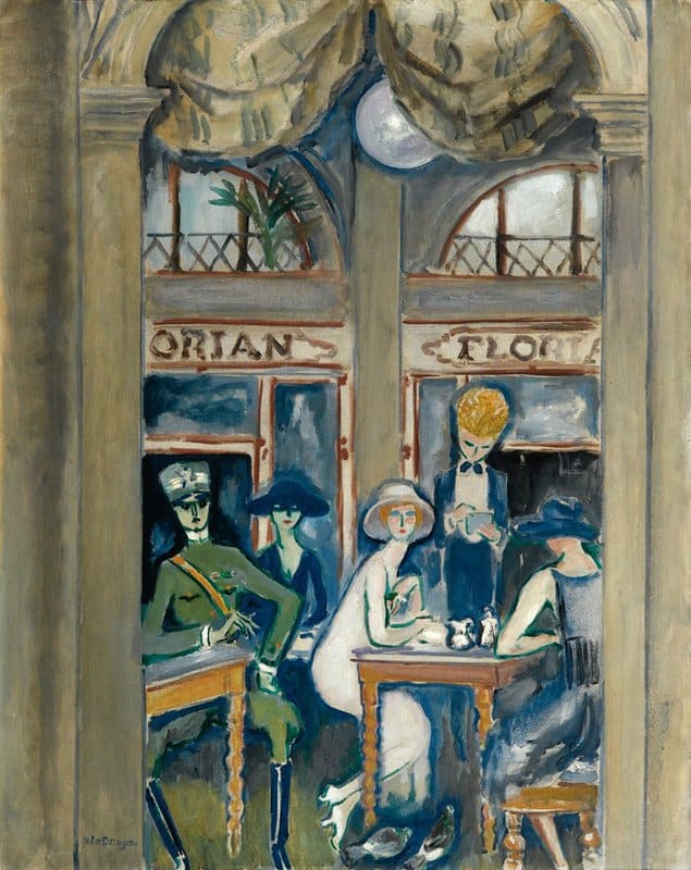 Kees Van Dongen Caf Florian Venise 1921