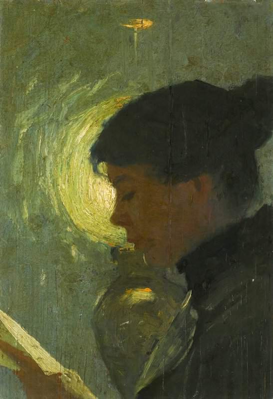 Kees Van Dongen Jeune Femme A La Lecture 1895