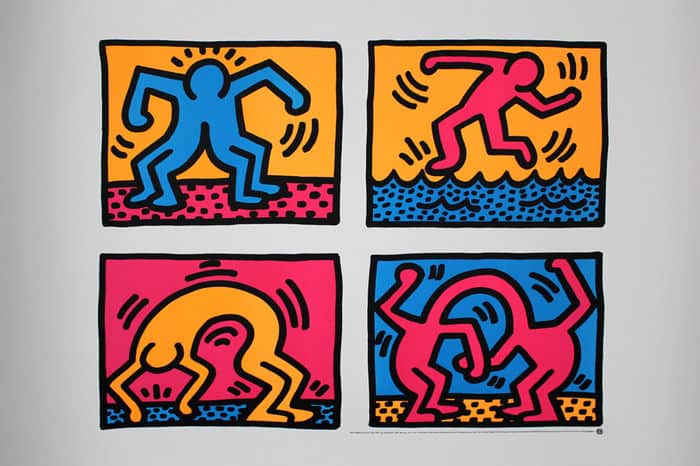 Keith Haring Pop Shop Quad 2