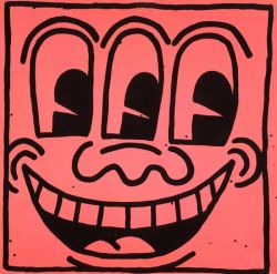 Peinture sur toile de Keith Haring Untitled 1981 reproduction peinte à la main