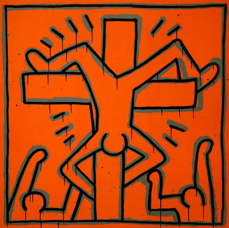 Keith Haring Untitled 1984 - Martyrdom Of St Peter