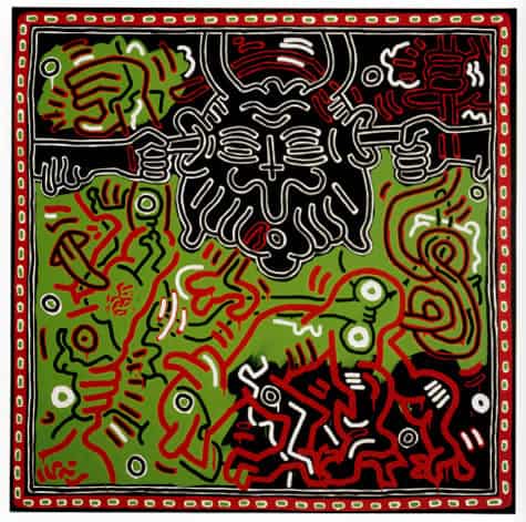 Keith Haring Untitled 1986 - I Am Not Hearing This