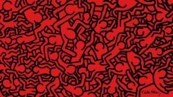 Peinture sur toile de Keith Haring Windows reproduction peinte à la main