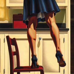 Kenton Nelson In The Kitchen reproduction peinte à la main