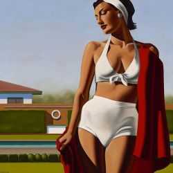 Kenton Nelson Waterless reproduction peinte à la main