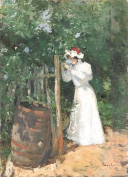 Peinture sur toile de Konstantin Korovin, Summer, Lilac - 1895 reproduction peinte à la main