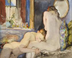 Konstantin Somov The Lovers 1933 reproduction peinte à la main