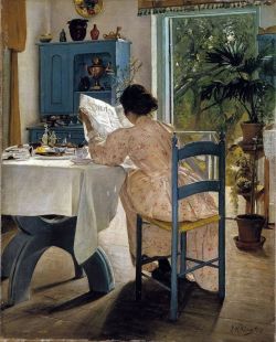 L.a. Ring At Breakfast 1898 reproduction peinte à la main