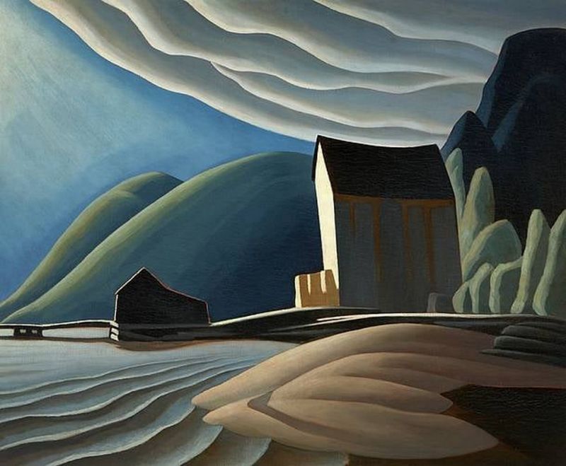 Lawren Harris, Ice House, Coldwell, Lake Superior, c. 1923