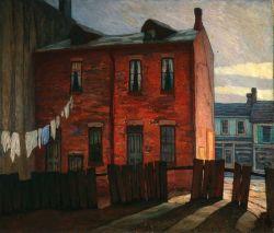 Lawren S. Harris Morning 1921 reproduction peinte à la main
