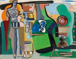 Peinture sur toile de Le Corbusier 1938-44 reproduction peinte à la main