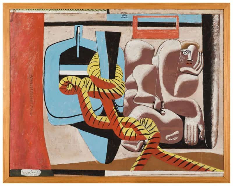 Le Corbusier, Carton pour tapisserie (Marie Cuttoli), 1936