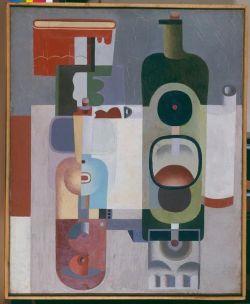 Peinture sur toile de Le Corbusier Deux Bouteilles 1926 reproduction peinte à la main