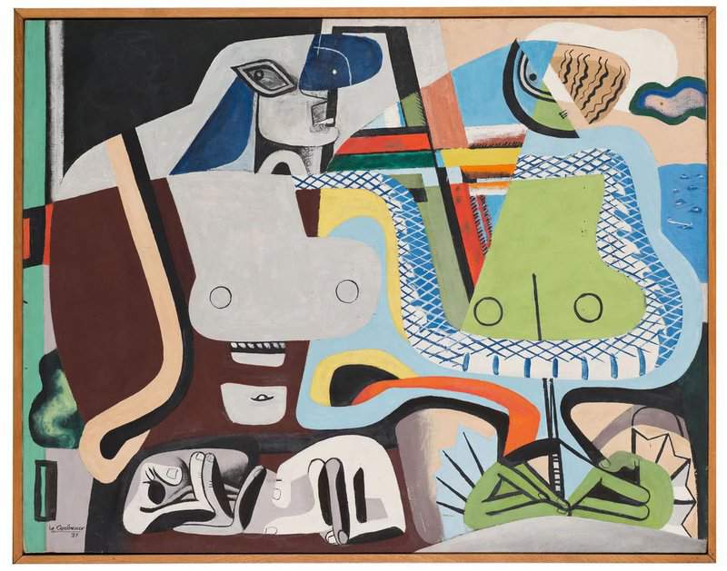Le Corbusier Deux Femmes Fantasques 1937