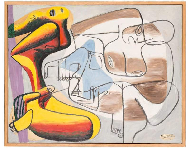 Le Corbusier Deux Figures 1947