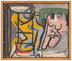 Peinture sur toile de Le Corbusier Femme Au Repos 1940 reproduction peinte à la main