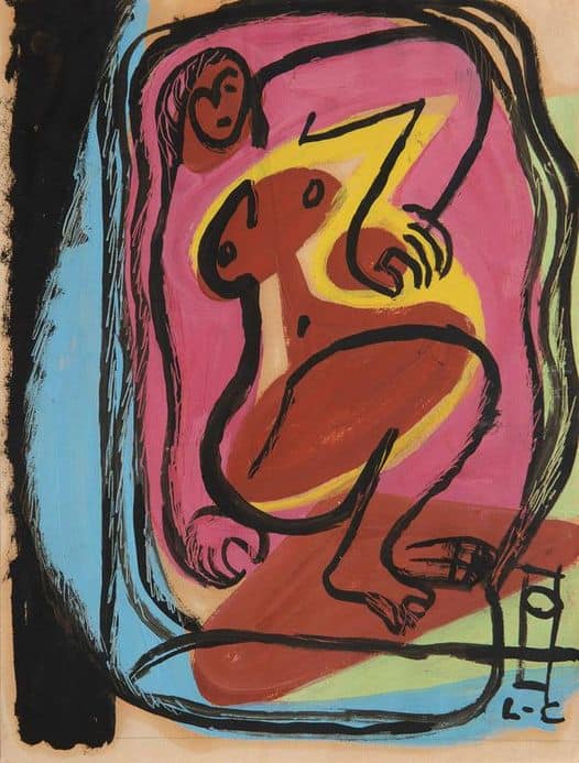 Le Corbusier Femme Nue Allongee