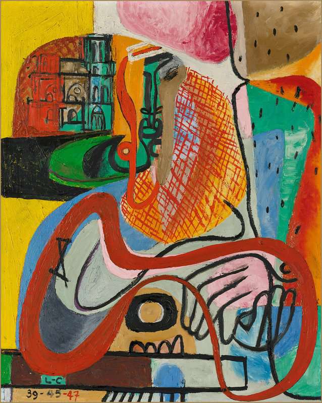 Le Corbusier Guardian Angel Of The Fireplace At The Sens