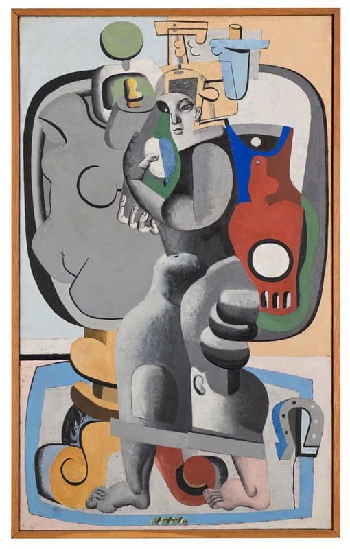 Le Corbusier La Femme Au Gu Ridon Et Au Fer Cheval 1928