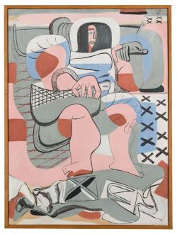 Peinture sur toile de Le Corbusier, La pêcheuse d'huitres, 1935 reproduction peinte à la main