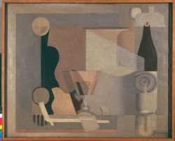 Peinture sur toile de Le Corbusier, Nature morte pâle à la lanterne reproduction peinte à la main