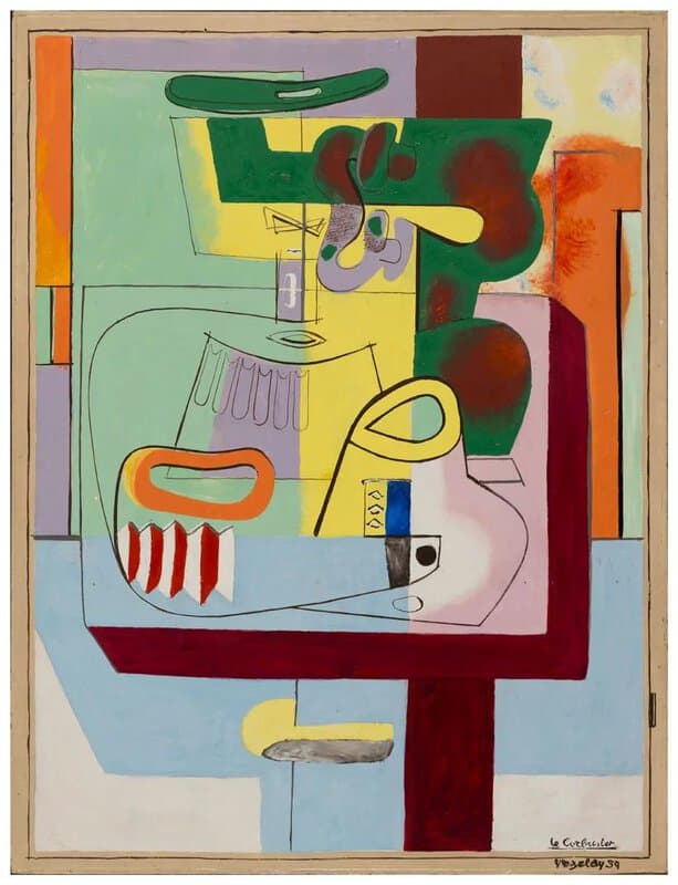 Le Corbusier, Nature morte Vézelay, 1939