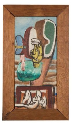 Peinture sur toile de Le Corbusier Ozon 1943 reproduction peinte à la main