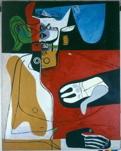 Peinture sur toile de Le Corbusier Taureau 1963 reproduction peinte à la main