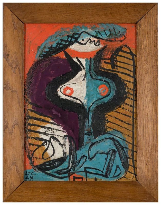 Le Corbusier Torse De Femme Avec Mains 1948