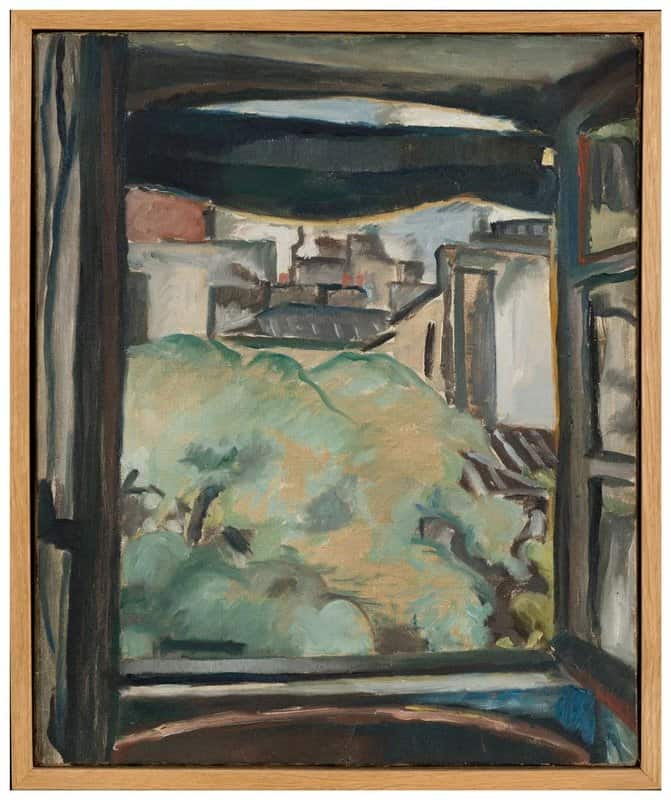 Le Corbusier Vue Sur Les Toits De Paris 1917