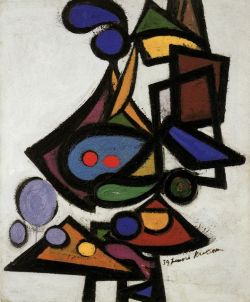Lee Krasner, Sans titre - 1943 reproduction peinte à la main