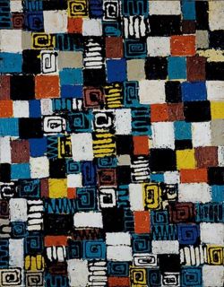 Lee Krasner Untitled 1949 reproduction peinte à la main