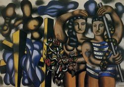 Peinture sur toile de Leger Adam And Eve reproduction peinte à la main