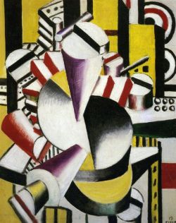 Peinture sur toile de Leger Composition - 1919 reproduction peinte à la main